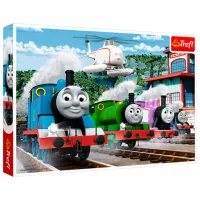 Пазл 2D Trefl Racing on rails 3+/ Количество деталей: 30