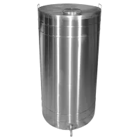 Butoi pentru vin Technoworker VOR58083 150 l Oțel inoxidabil/ Silver