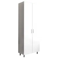 Комбинированный гардероб Mobildor-Lux Flex 210см x 80см x 40см/ ДСП/ White