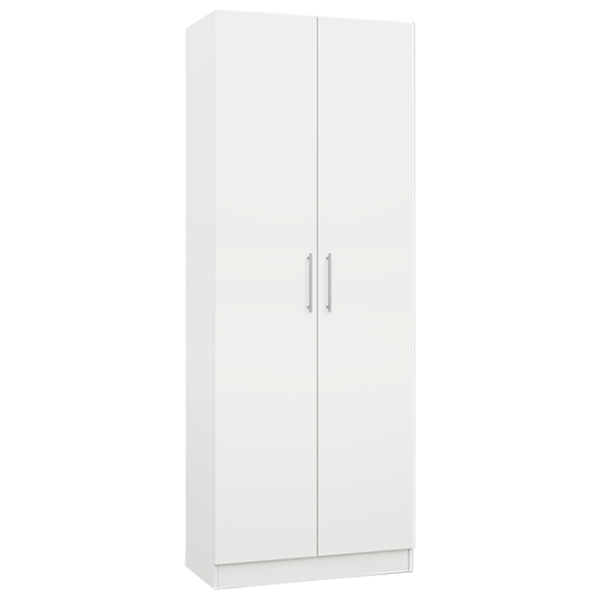 Dulap combinat Mobildor-Lux Practik 210 x 80 x 40/ PAL/ White photo 1