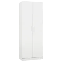 Dulap combinat Mobildor-Lux Practik 210 x 80 x 40/ PAL/ White
