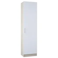 Dulap pentru haine Mobildor-Lux Practik 210 x 55 x 40/ PAL/ White