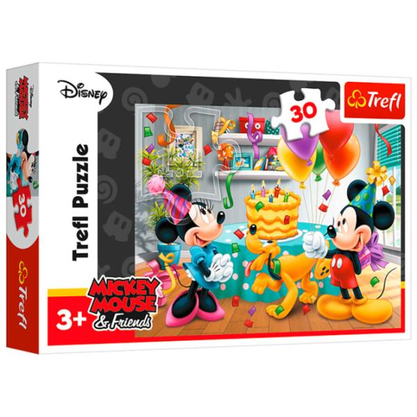 Puzzle 2D Trefl Birthday Cake 3+/ Numărul de piese: 30 photo 1