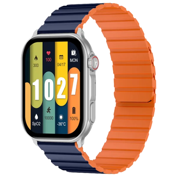 Умные часы Kieslect KS PRO Watch 2.01"/ Оранжевый Серебристый photo 1 Умные часы Kieslect KS PRO Watch 2.01"/ Оранжевый Серебристый photo 1