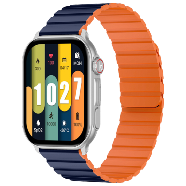 Умные часы Kieslect KS PRO Watch 2.01"/ Оранжевый Серебристый photo 1 Умные часы Kieslect KS PRO Watch 2.01"/ Оранжевый Серебристый photo 1