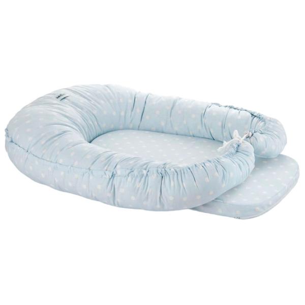 Кокон для новорожденных BabyJem Cushion () Хлопок/ Синий Синий photo 1 Кокон для новорожденных BabyJem Cushion () Хлопок/ Синий Синий photo 1