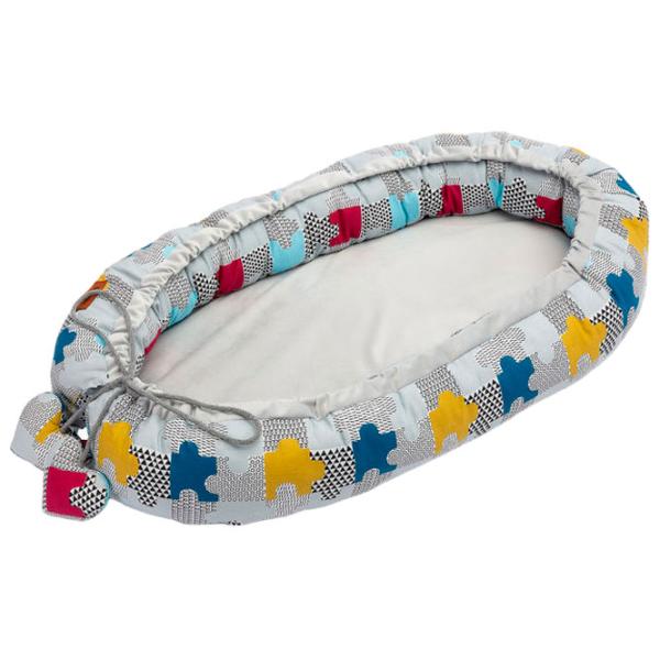 Babynest Sensillo Cocon Velvet (22886) Bumbac/ Multicolor photo 1