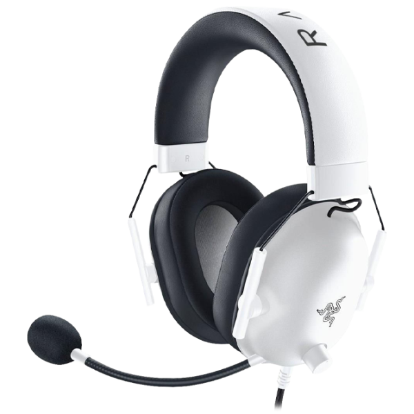 Căști Razer BlackShark V2 X White Cu fir/ Gaming photo 1