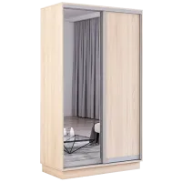 Шкаф cupe Mobildor-Lux Fox 1000 3025 100 x 60см x 220 / ЛДСП / Дуб Сонома