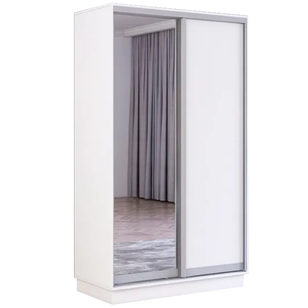 Dulap cupe Mobildor-Lux Fox 1200 110 120 x 60 x 220 / PAL / White photo 1 Dulap cupe Mobildor-Lux Fox 1200 110 120 x 60 x 220 / PAL / White photo 1