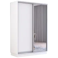Dulap cupe Mobildor-Lux Fox 1400 110 140 x 60 x 220 / PAL / White