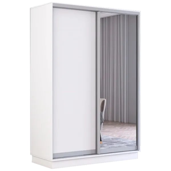 Dulap cupe Mobildor-Lux Fox 1500 110 150 x 60 x 220 / PAL / White photo 1 Dulap cupe Mobildor-Lux Fox 1500 110 150 x 60 x 220 / PAL / White photo 1