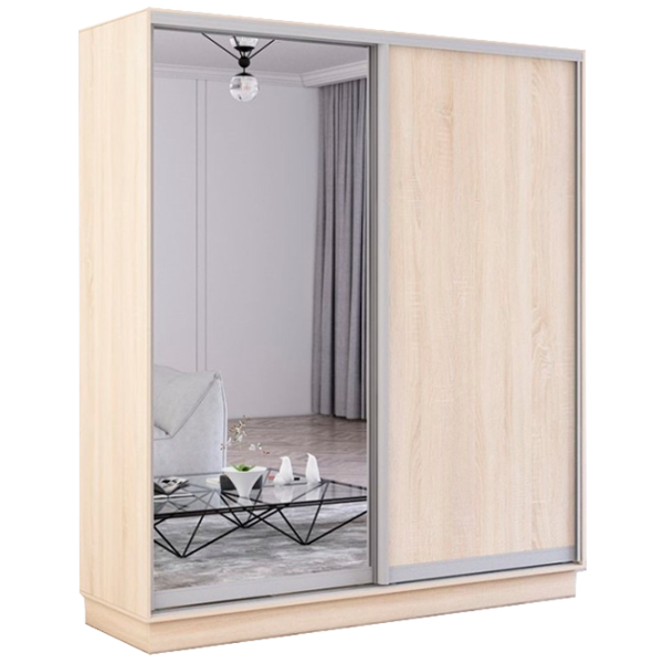 Dulap cupe Mobildor-Lux Fox 2200 3025 220 x 60 x 220 / PAL / Stejar Sonoma photo 1