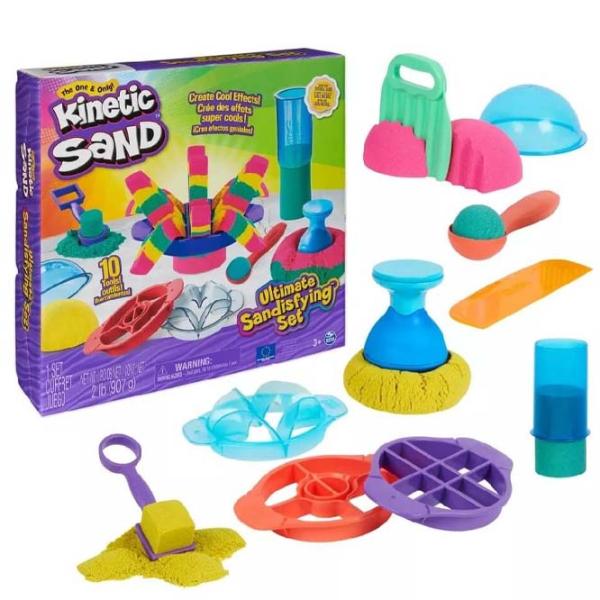 Set Kinetic Sand Sandisfying 3+ photo 1 Set Kinetic Sand Sandisfying 3+ photo 1