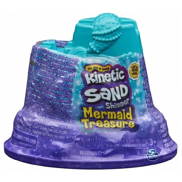 Кинетический песок Kinetic Sand Mermaid Treasure 3+ photo 1 Кинетический песок Kinetic Sand Mermaid Treasure 3+ photo 1