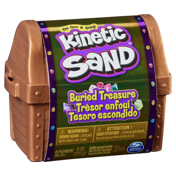 Nisip kinetic Kinetic Sand Treasure Chest Ast 3+ photo 1 Nisip kinetic Kinetic Sand Treasure Chest Ast 3+ photo 1