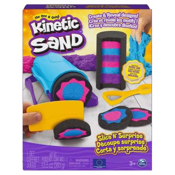 Set Kinetic Sand Slice & Surprise 3+ photo 1 Set Kinetic Sand Slice & Surprise 3+ photo 1