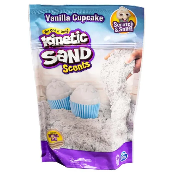 Кинетический песок Kinetic Sand Vanilla Cupcake 3+ photo 1 Кинетический песок Kinetic Sand Vanilla Cupcake 3+ photo 1