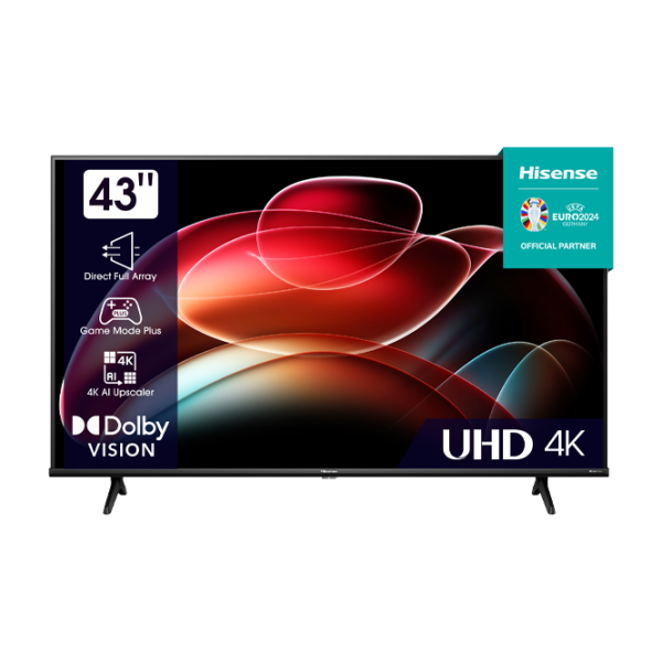 Televizor Hisense 43A6K 43"/ DLED/ 4K/ Smart TV/ Black photo 1 Televizor Hisense 43A6K 43"/ DLED/ 4K/ Smart TV/ Black photo 1