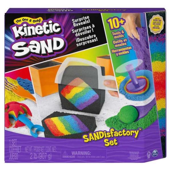 Set Kinetic Sand Sandisfactory 3+ photo 1 Set Kinetic Sand Sandisfactory 3+ photo 1
