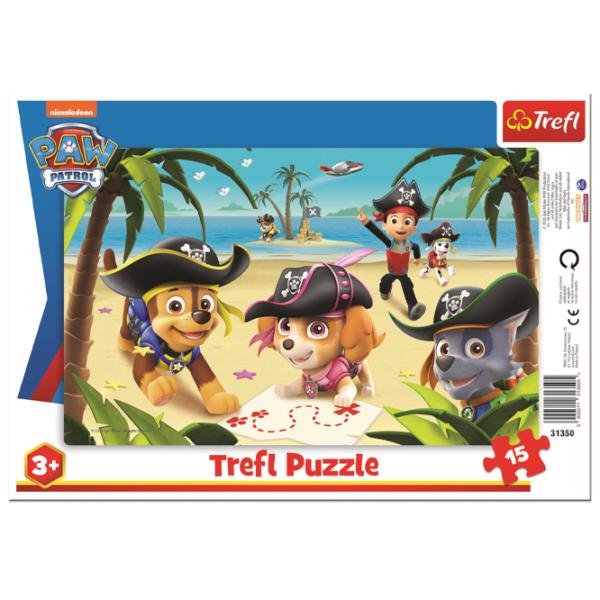 Пазл 2D Trefl Frame Friends from Paw Patrol 3+/ Количество деталей: 15 photo 1 Пазл 2D Trefl Frame Friends from Paw Patrol 3+/ Количество деталей: 15 photo 1