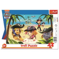 Пазл 2D Trefl Frame Friends from Paw Patrol 3+/ Количество деталей: 15