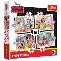 Пазл 2D Trefl Minnie with Friends 3+/ Количество деталей: 71