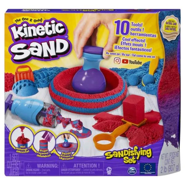 Набор Kinetic Sand Sandisfying 3+ photo 1