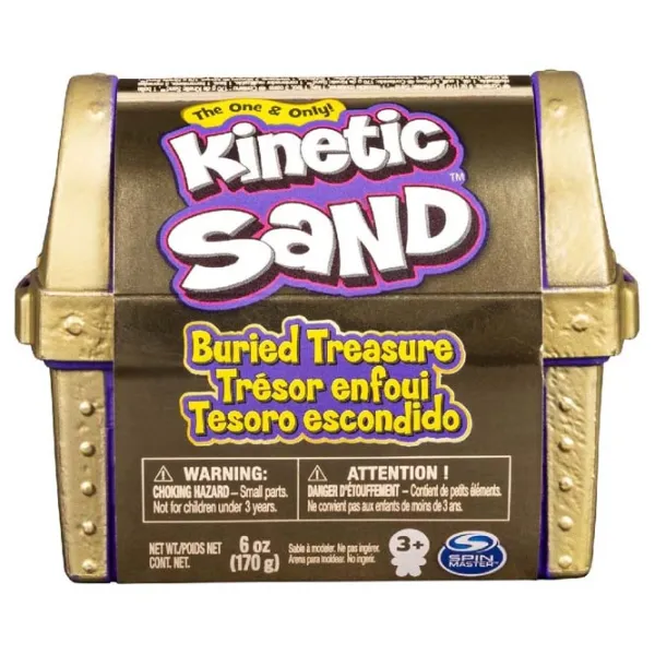 Nisip kinetic Kinetic Sand Buried Treasure 3+ photo 1 Nisip kinetic Kinetic Sand Buried Treasure 3+ photo 1