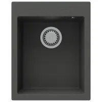 Chiuvetă SanDonna Vesta 400 50 x 40 / Piatră artificială / Titanium