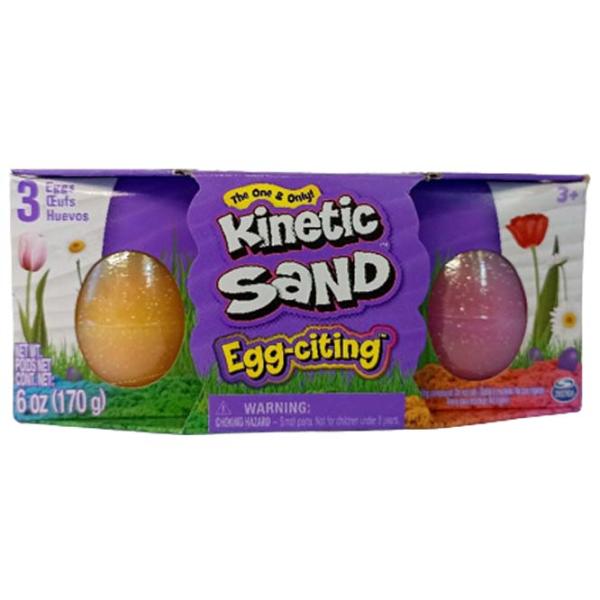 Кинетический песок Kinetic Sand Easter Busket 3+ photo 1 Кинетический песок Kinetic Sand Easter Busket 3+ photo 1