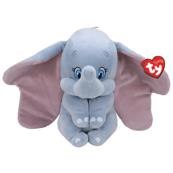 Jucărie moale Ty BB Dumbo TY90191 3+/ Grey photo 1