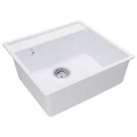 Chiuvetă SanDonna Selena 530 53 x 50 / Piatră artificială / White