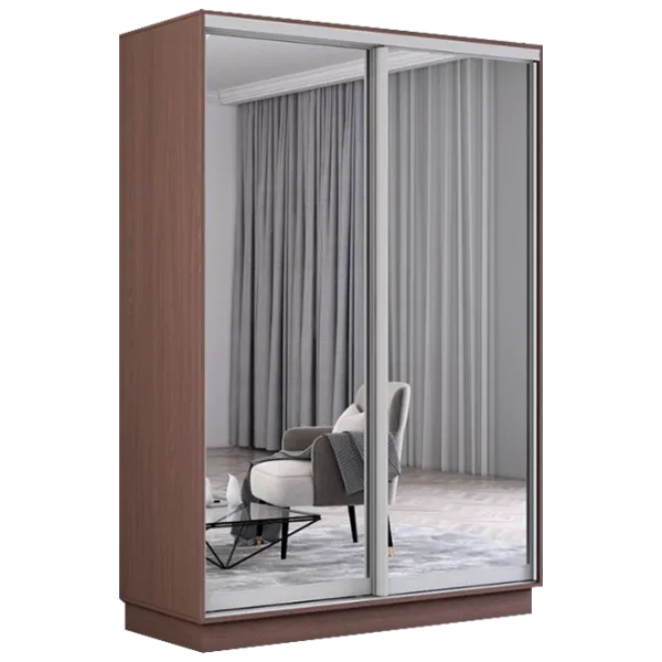 Шкаф cupe Mobildor-Lux Fox 1500 2226 150 x 60см x 220 / ЛДСП / Венге photo 1 Шкаф cupe Mobildor-Lux Fox 1500 2226 150 x 60см x 220 / ЛДСП / Венге photo 1