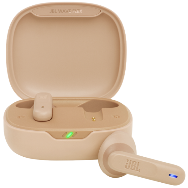 Наушники JBL Wave Flex Бежевый Беспроводные/ Персональный photo 1 Наушники JBL Wave Flex Бежевый Беспроводные/ Персональный photo 1
