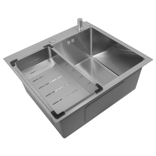 Chiuvetă SanDonna HD5550 55 x 50 / Oțel inoxidabil / Silver photo 1 Chiuvetă SanDonna HD5550 55 x 50 / Oțel inoxidabil / Silver photo 1
