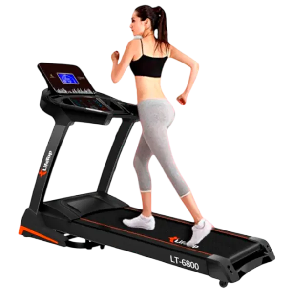Bandă de alergat LifeTop LT6800 20 km/ h/ 140 kg/ Black photo 1 Bandă de alergat LifeTop LT6800 20 km/ h/ 140 kg/ Black photo 1
