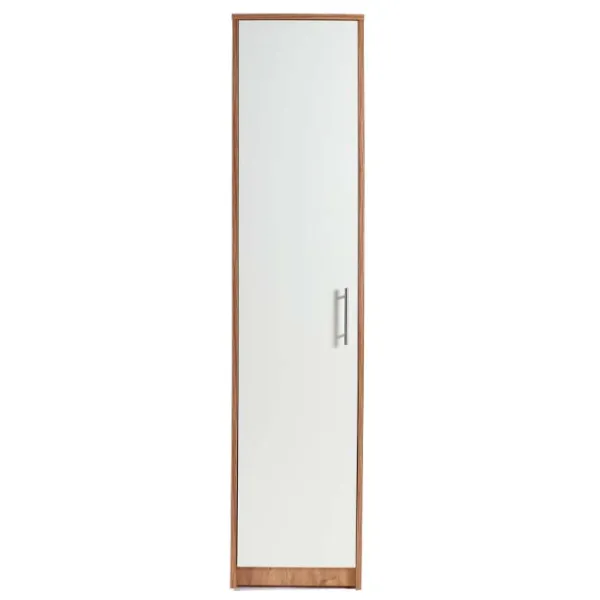 Шкаф пенал Andra Eterna 196см x 43.6см x 36см/ ДСП/ White photo 1