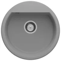 Кухонная мойка SanDonna Lena 510 51 x 51 / Искусственный камень / Титан