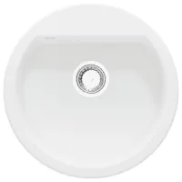 Кухонная мойка SanDonna Lena 510 51 x 51 / Искусственный камень / Белый