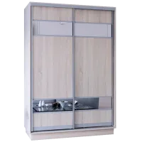 Dulap cupe Mobildor-Lux Fox 1500 3025 150 x 60 x 220 / PAL / Stejar Sonoma