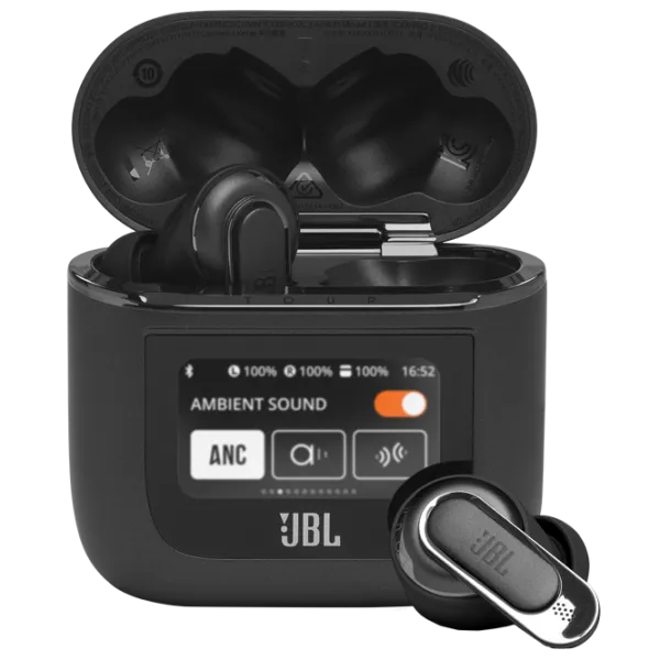 Наушники JBL Tour Pro 2 Черный Беспроводные/ Персональный photo 1