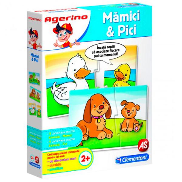 Настольная игра As Kids Agerino Mamici & Pici Educativ 2+/ Развитие photo 1 Настольная игра As Kids Agerino Mamici & Pici Educativ 2+/ Развитие photo 1