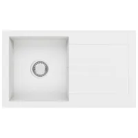 Chiuvetă SanDonna Arona 760 76 x 44 / Piatră naturală / White