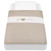 Детское постельное бельё CAM Cullami 154 (2600000086028 ) Хлопок/ Бежевый Белый