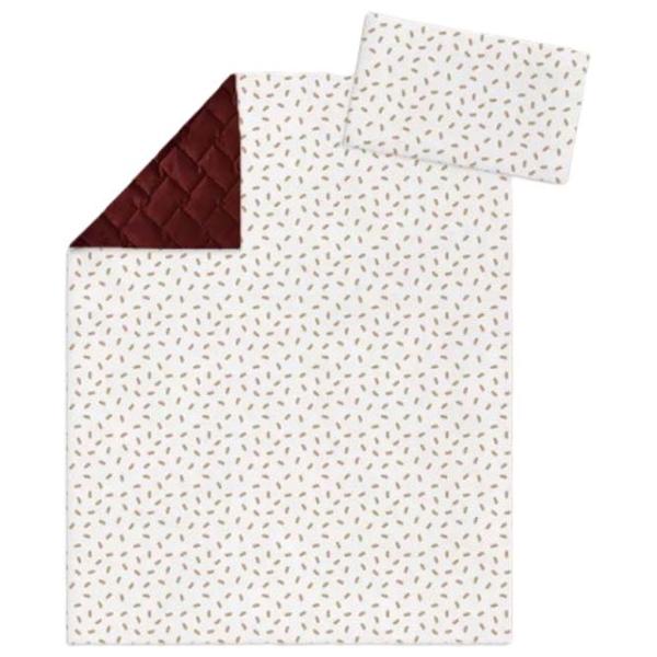 Set Albero Mio Velvet Bumbac/ Red photo 1