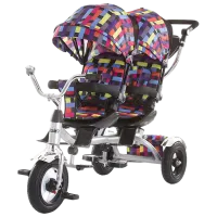 Triciclu Chipolino Tandem 40 kg/ Multicolor