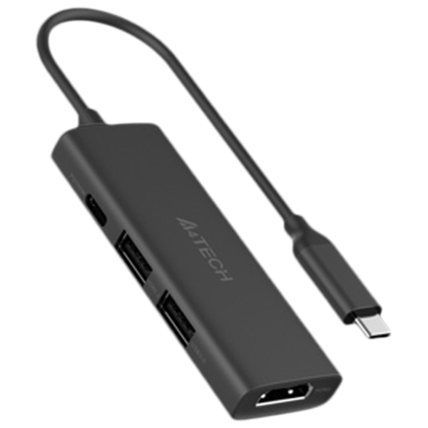 Adapter A4Tech DST-40C USB Type-C/ Black photo 1