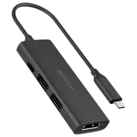 Адаптер A4Tech DST-40C USB Type-C/ Черный