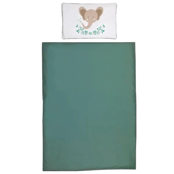 Детское постельное бельё Albero Mio Nature&Love Savanna C4 (5902605478367 ) Хлопок/ Зелёный Elephant photo 1 Детское постельное бельё Albero Mio Nature&Love Savanna C4 (5902605478367 ) Хлопок/ Зелёный Elephant photo 1